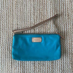Kate Spade Blue Patent Leather Purse